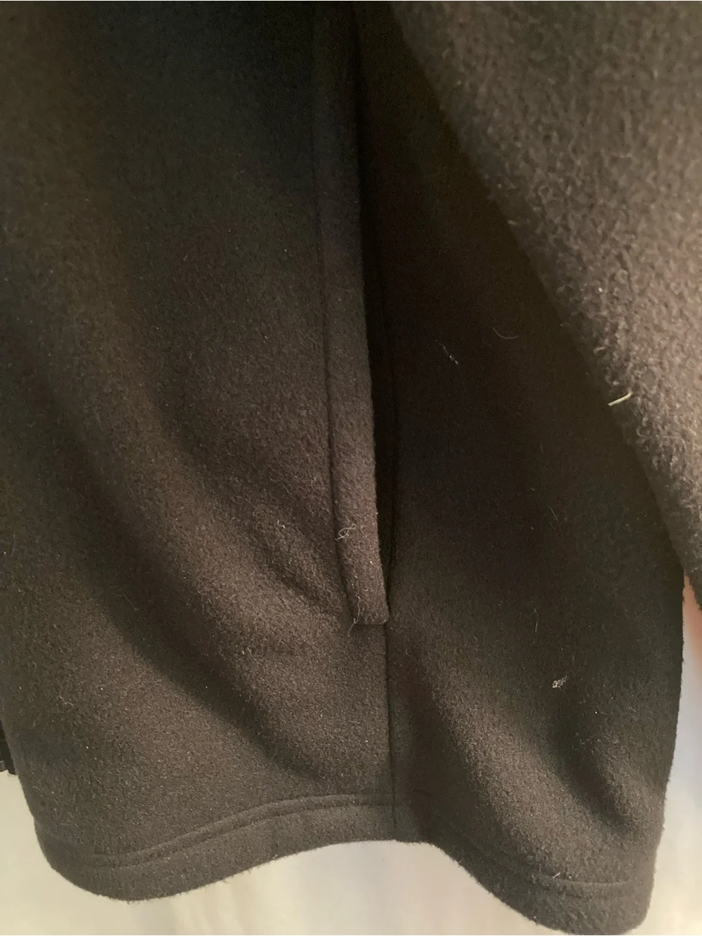 The North Face Men's Black Lightweight Fleece Jacket Size XXL